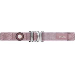 Feathered Pink Premium Dog Collar With CloudTag By Blue Size S NIB